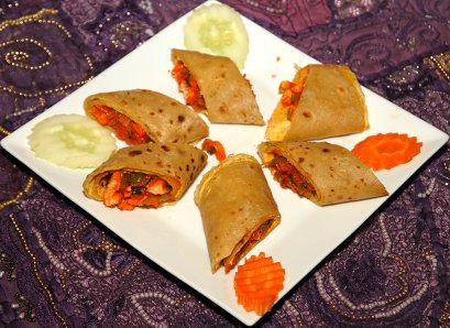 Chicken Katti Rolls