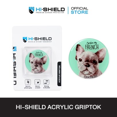 HI-SHIELD - ACRYLIC GRIPTOK - GLITTER - DOG1