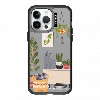 HI-SHIELD Stylish เคสใสกันกระแทก iPhone รุ่น Cat [เคส iPhone14][เคส iPhone13]