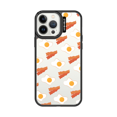 HI-SHIELD Stylish เคสใสกันกระแทก iPhone รุ่น Breakfast2 [เคส iPhone14][เคส iPhone13]