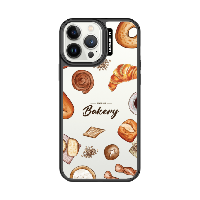 HI-SHIELD Stylish เคสใสกันกระแทก iPhone รุ่น Bakery1 [เคส iPhone14][เคส iPhone13]