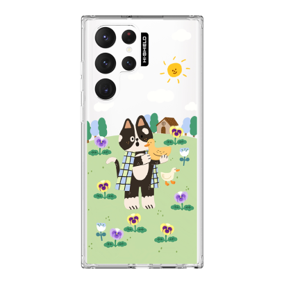 [S23ultra][S22ultra] HI-SHIELD Stylish เคสใสกันกระแทก Samsung S23ultra รุ่น Quack1