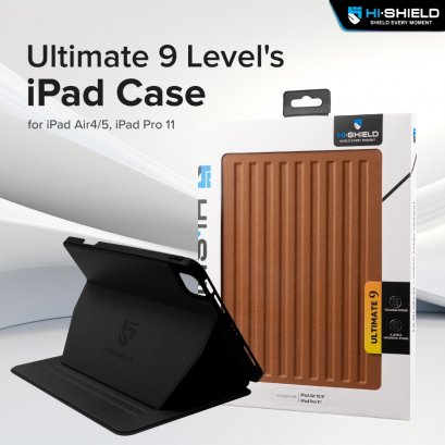 HI-SHIELD Ulitimate 9 Level's iPad Case - เคสไอแพดกันกระแทก ปรับได้ 9 ระดับ [iPad4/5 , iPad Pro11]