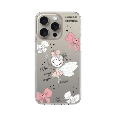 HI-SHIELD Stylish เคสใสกันกระแทก iPhone รุ่น Smileyworld Charming Bow1