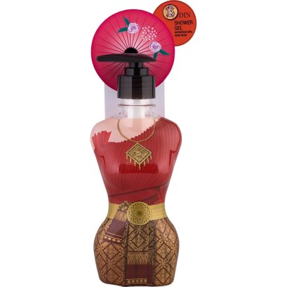 DIN Gorgeous Girl Siam Rose Shower Gel