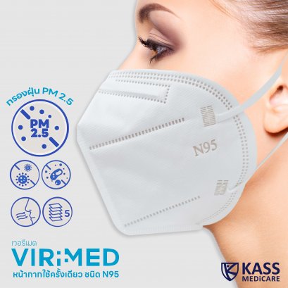 N95 Mask Viri Med เเมสเวอรี่เมด