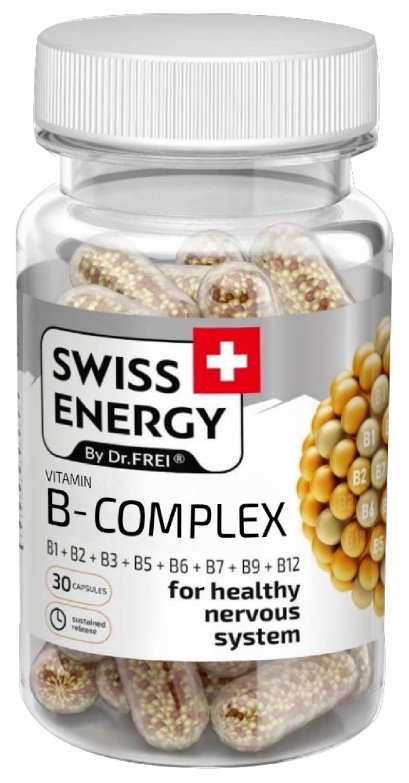 Swiss Energy Vitamin B-Complex สวิสเอ็นเนอจี้ บี-คอมเพล็กซ์