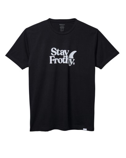 Nixon Stay Frothy S/S Tee / Black