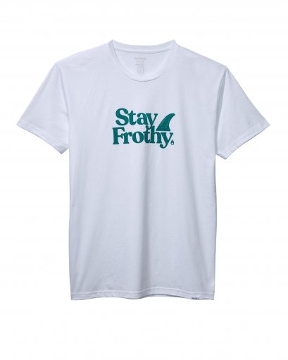 Nixon Stay Frothy S/S Tee / White