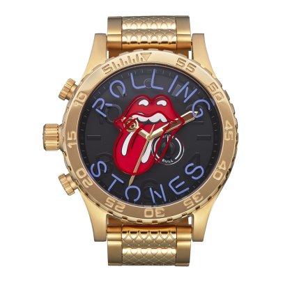 Nixon x The Rolling Stones 51-30 Gold / Black