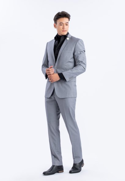 Mac & Gill Royal Classic Suit slim fit Cut And Trousers Set in GREY 