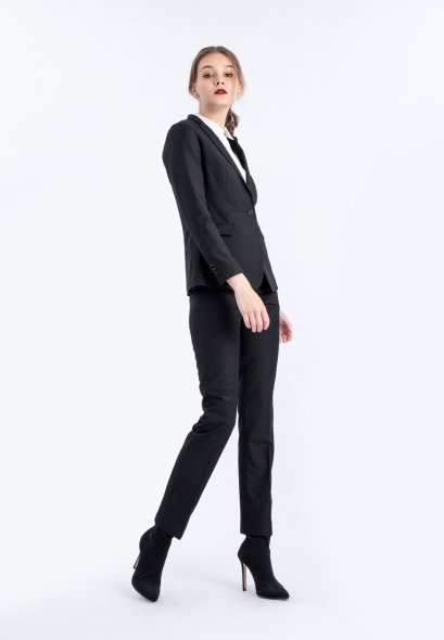 Mac & Gill Classic Royal BLACK Suit And Trousers Set 