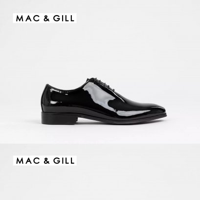 Mac&Gill Patent leather Oxford shoes Mac & Gill รองเท้าผู้ชายหนังแท้