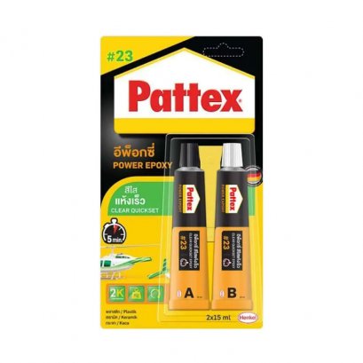 Epoxy Caulk, Clear Color, Fast Dry Type #23 (TPX-5) PATTEX DURO