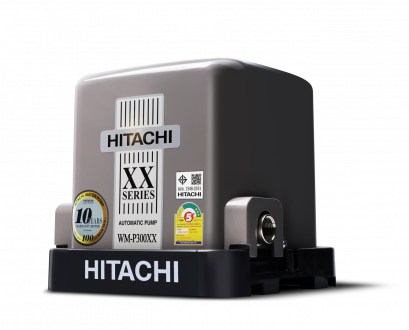 HITACHI ปั๊มน้ำอัตโนมัติแรงดันคงที่ WM-P300XX 300วัตต์