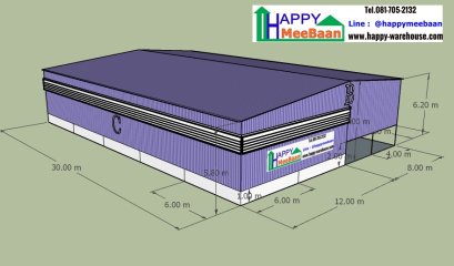 แจกแบบ 3D แบบโกดัง แบบโรงงาน รับสร้างโรงงาน รับสร้างโกดัง