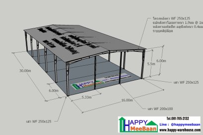 แจกแบบ 3D สร้างตลาดนัดขนาดเล็ก  สร้างพื้นที่อาคารให้เช่า พร้อมแจกแบบโครงสร้างตลาดฟรี