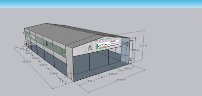 แบบโกดัง แบบโรงงาน แบบ 3D แจกแบบโกดัง แบบโรงงานพร้อมกันสาด Happy Meebaan