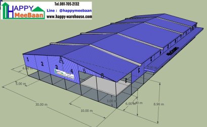 แจกแบบโรงงานขนาดใหญ่ แบบโกดังขนาดใหญ่ แบบ3D แจกแบบฟรี