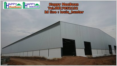 สร้างโรงงาน โกดังสำเร็จรูป คลังสินค้า โกดัง อยุธยา ราคาถูก แนะนำ