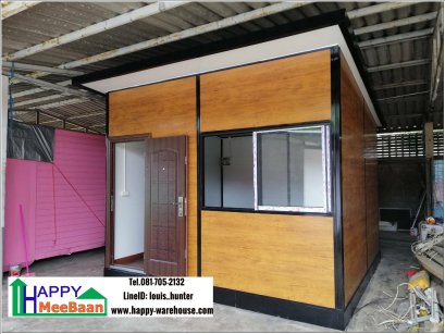 สร้างออฟฟิศ ในโรงงาน ภายใน 2 วัน