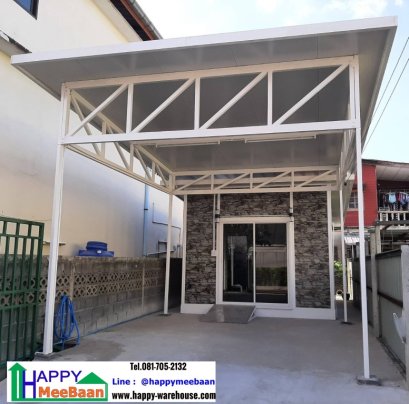 รับสร้างออฟฟิศสำเร็จรูป ห้องทำงาน ผนัง EPS Isowall Sandwich Panel สร้างไว ย้ายได้