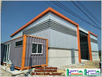 สร้างโรงงาน ระบบโกดังสำเร็จรูป ลาดหลุมแก้ว