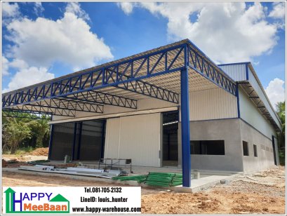สร้างโรงงานขนาดใหญ่ ระบบโกดังสำเร็จรูป กระบี่