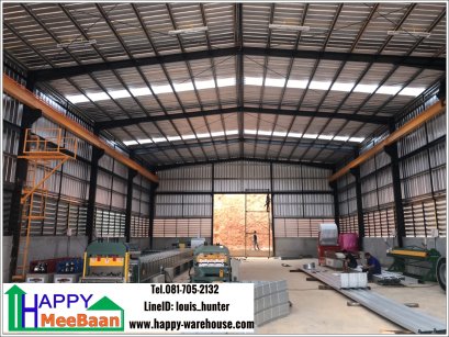 สร้างคลังสินค้าเก็บเมทอลชีท และสร้างโรงงานผลิตแผ่นเมทอลชีท ใช้เครน ภูเก็ต