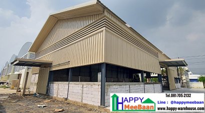 รับสร้างโกดัง สร้างโรงงาน สไตล์นอร์ดิก หลังคาสูง