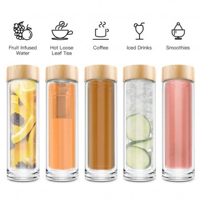 Double Wall Infuser Tumbler