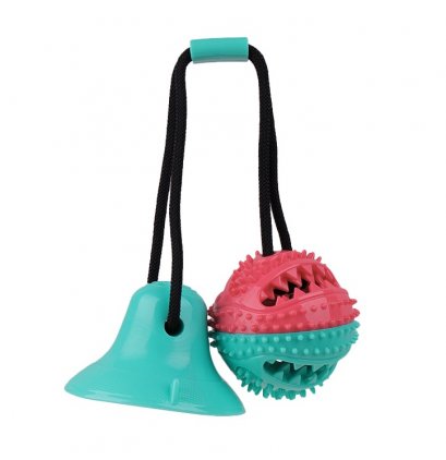 Dog Ball Toy with Suction