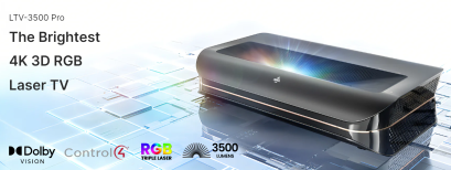 New!! AWOL 4K 3D TRIPLE LASER Ultra Short Throw PROJECTOR LTV-3500 Pro Ultra Short Throw Projector