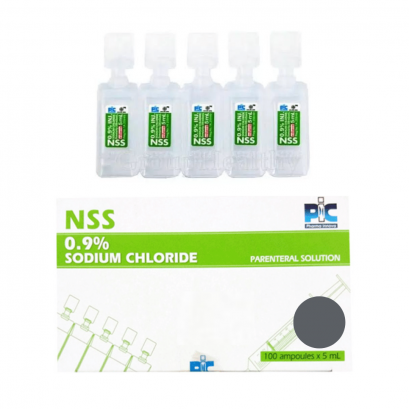 น้ำเกลือ NSS SODIUM CHLORIDE 0.9%