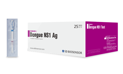 ชุดตรวจไวรัส Standard Q Dengue NS1 Ag (25 test/box)