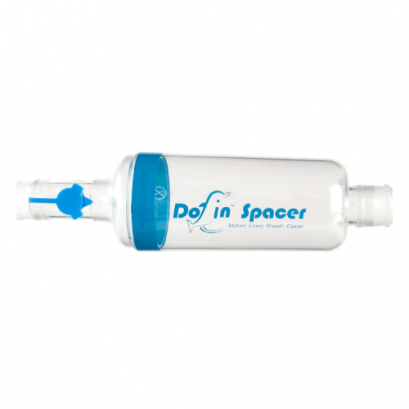 อุปกรณ์พ่นยาขยายหลอดลม สำหรับใช้กับยา MDI เพื่อต่อกับสายวงจรผู้ป่วย Dofin'M MDI Spacer for Circuit [GAL-4206]