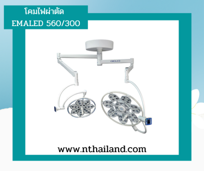 โคมไฟผ่าตัดแบบคู่ EMALED® 560/300