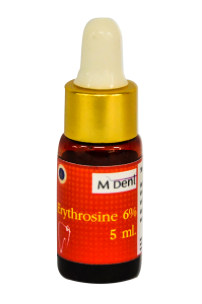 Erythrosine 6% Solution สีย้อมฟันแบบน้ำ 5ml.