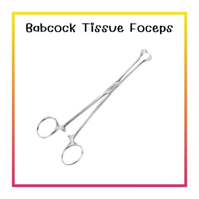 Babcock Tissue Forceps Survet