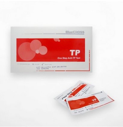 ชุดตรวจซิพิลิส BC TP Cassette (25test/กล่อง)