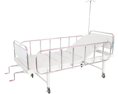 เตียงผู้ป่วย 2 ไกร์ มือหมุน รุ่น PS01