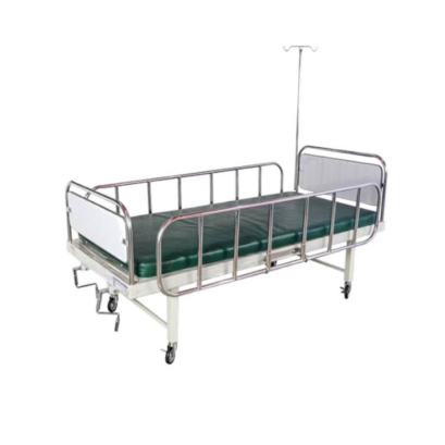 เตียงผู้ป่วย 2 ไกร์ มือหมุน รุ่น PS01(PP)