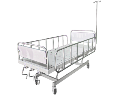 เตียงผู้ป่วย 3 ไกร์ มือหมุน รุ่น PS11