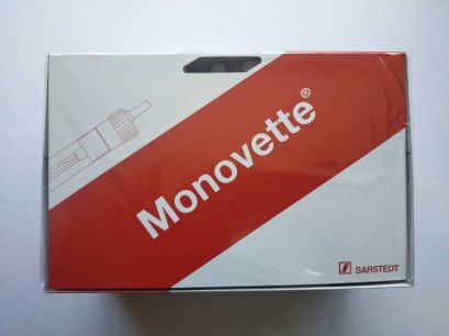 Monovette กระบอกพลาสติกเจาะเลือดสำหรับแยกซีรั่ม
