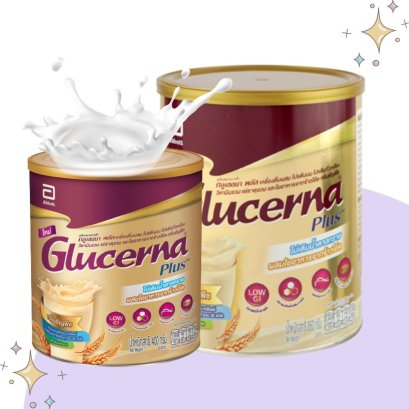 GLUCERNA PLUS กลูเซอนา พลัส กลิ่นธัญพืช