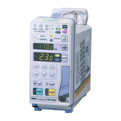 เครื่องควบคุมการให้สารละลายทางหลอดเลือดดำ INFUSION PUMP รุ่น TOP -2300