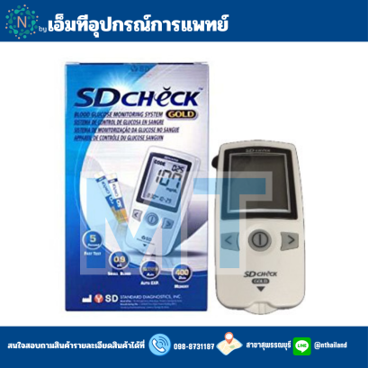 เครื่องวัดระดับน้ำตาลในเลือด  SD Chek