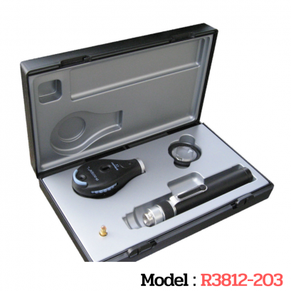 ชุดตรวจ ตา หู รุ่น 3812-203 ri-scope®  L3 Ophthalmoscope LED 3.5V  Riester , Germany