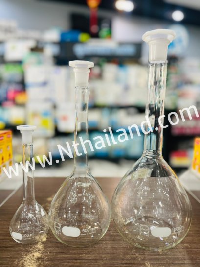 ขวดปรับปริมาตร Volumetric Flasks (Class A)