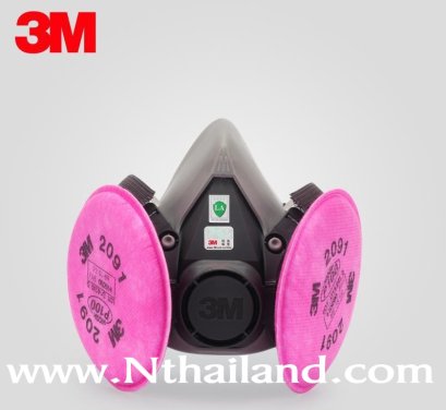 3M™ 2097 P100 แผ่นกรองอนุภาคประสิทธิภาพสูง สำหรับหน้ากากไส้กรองคู่